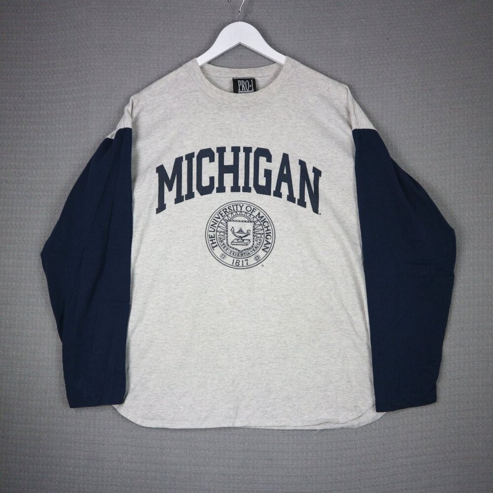 University of Michigan Vintage 1990s Longsleeve XXL
